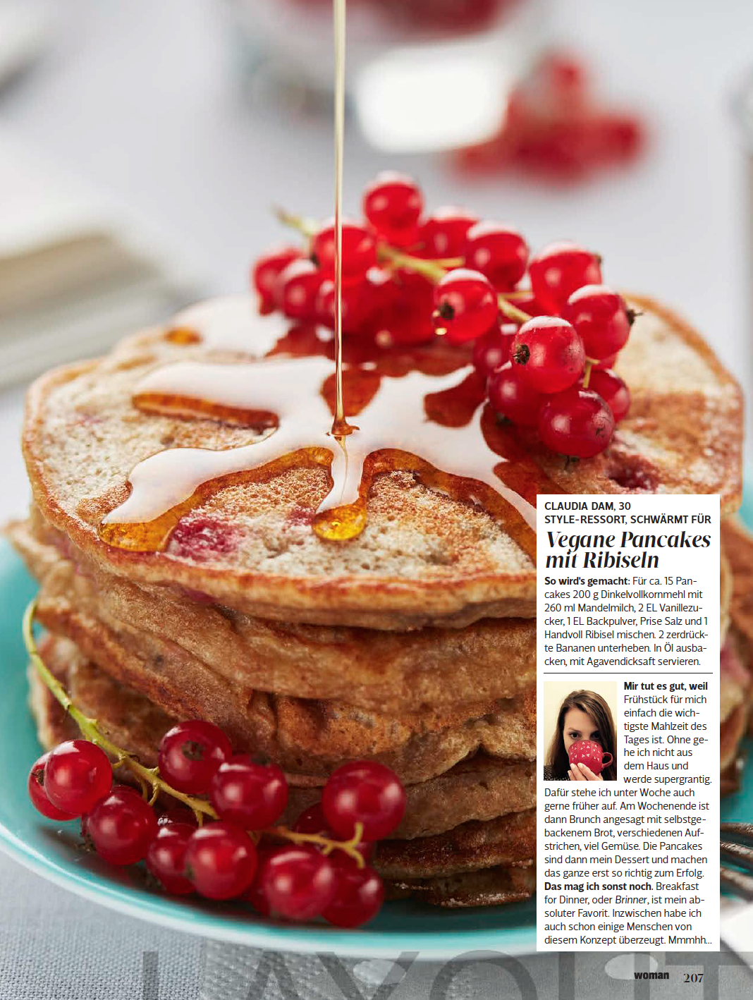 Pancakes fürs Food Styling Portfolio