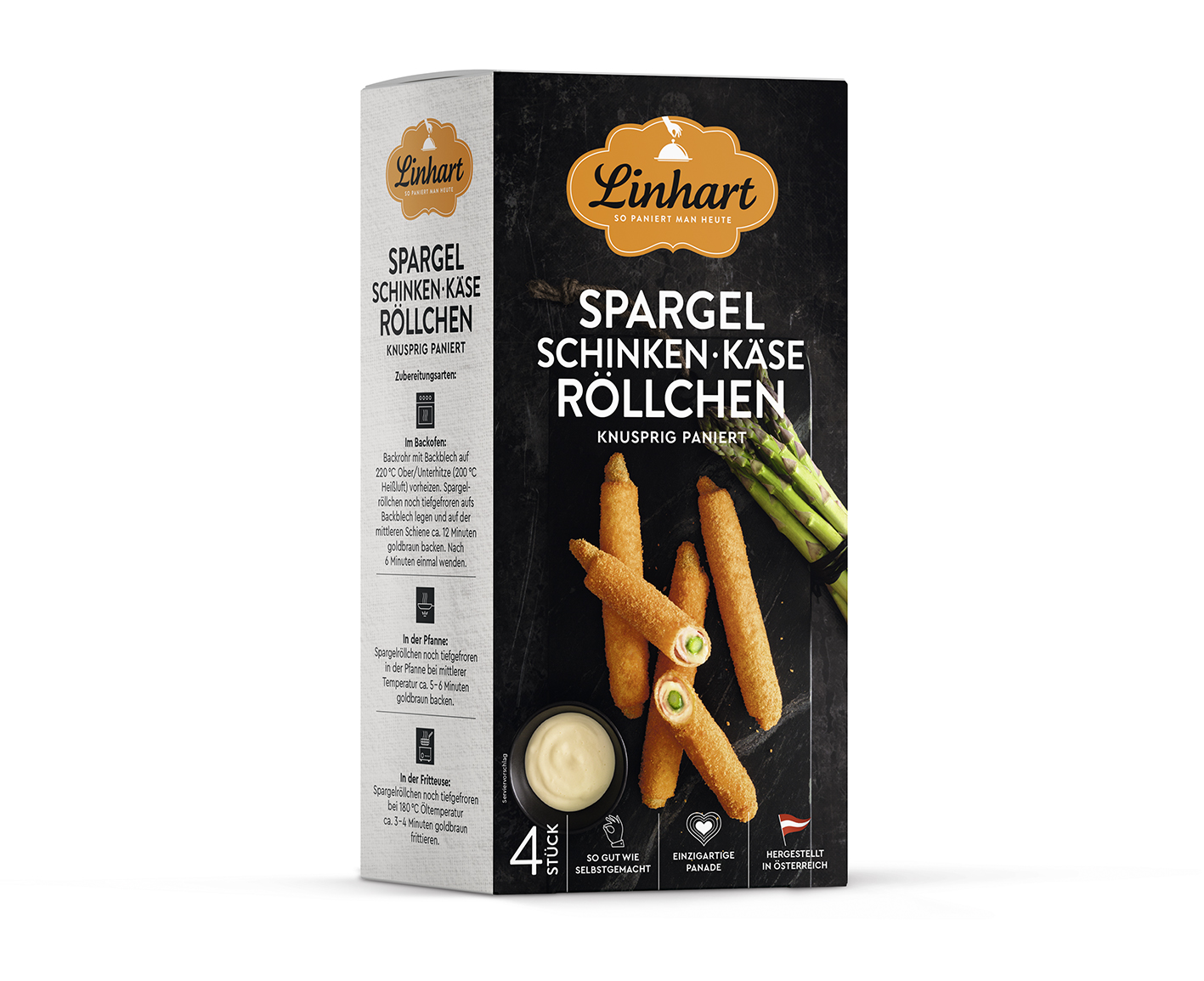 Spargel-Röllchen Packaging